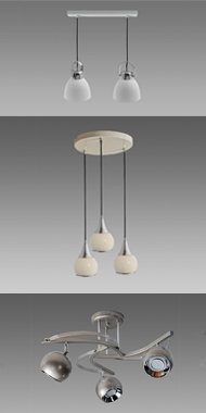EURO LAMP lampa svítidla moderní kuchyně pokoj stropní svítidlo kulky Polsko